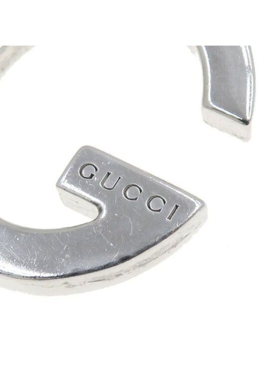 Gucci Interlocking chain necklace in 925 sterling silver  Gucci Necklace Silver
